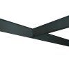 6982 8 kovovy regal economy 220x90x50 6 polic cierna