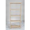 2682 2 regal dreveny bukovy pocet polic 5 173x50x43 cm