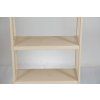 2685 3 regal dreveny bukovy pocet polic 5 173x60x33 cm