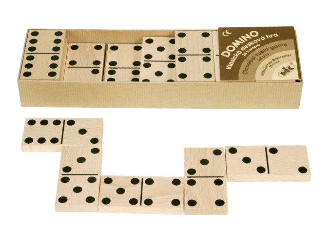 Domino se zvětšenými kostkami