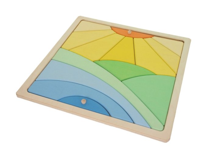 2865 67105 drevene skladaci puzzle slunce