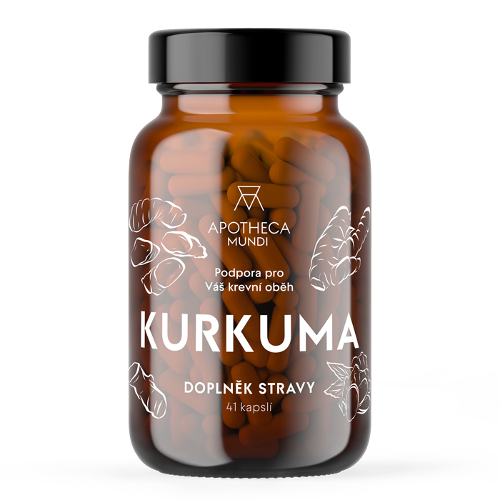 Apotheca Mundi Kurkuma 41 kapslí