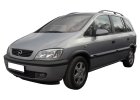 ZAFIRA A velkoprostorová limuzína (T98)	04/99-06/06