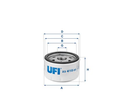 Olejový filtr 23.418.00 UFI