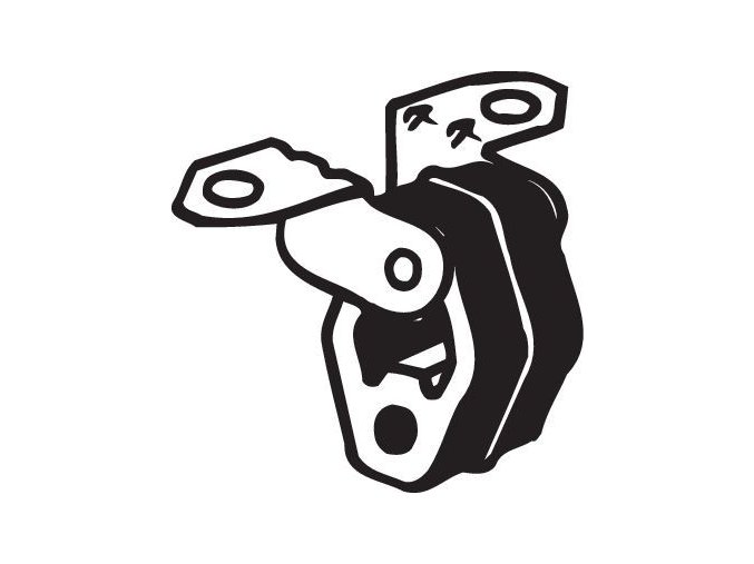 Pryžový pásek, výfukový systém BOSAL 255-084