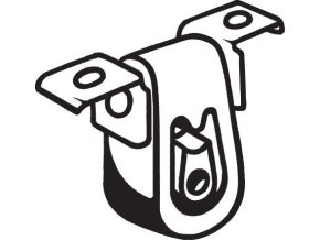 Pryžový pásek, výfukový systém BOSAL 255 034