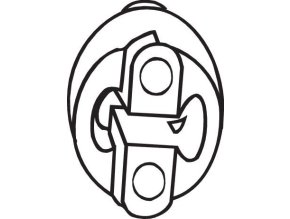 Pryžový pásek, výfukový systém BOSAL 255 051