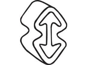 Pryžový pásek, výfukový systém BOSAL 255 029