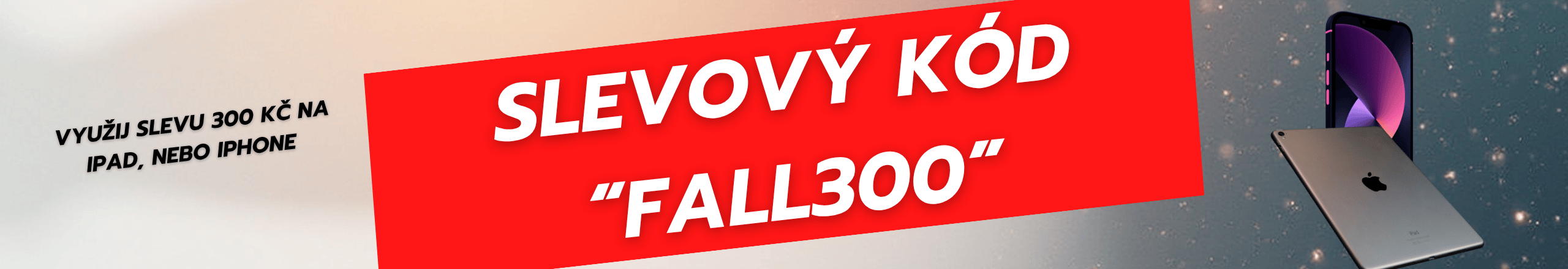 Slevový kód podzim 2025