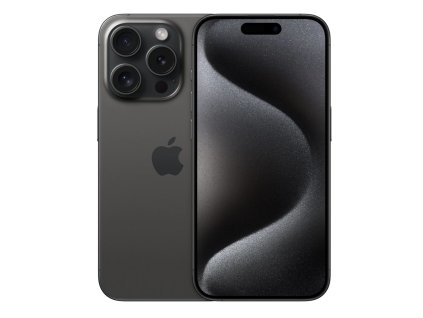 iPhone 15 Pro černý titan