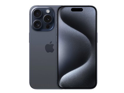 iPhone 15 Pro modrý titan