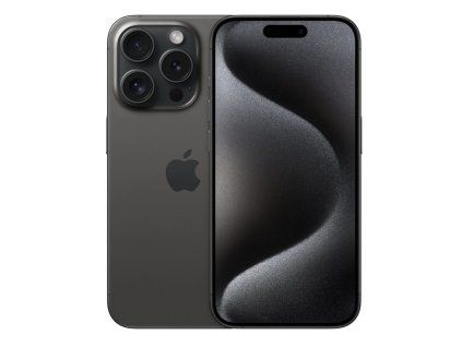 iPhone 15 Pro černý titan