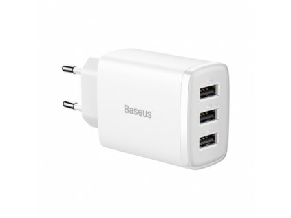 Baseus 17W Nabíječka 3x USB-A