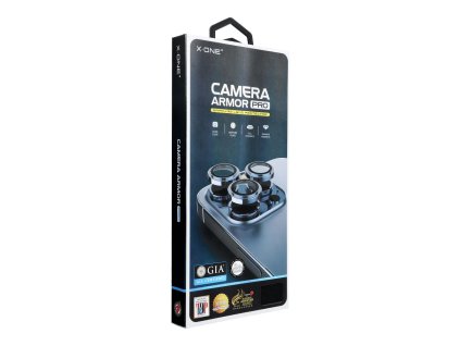 X-ONE Ochranná Safírová Skla pro Apple iPhone 16 / iPhone 16 Plus - Silver
