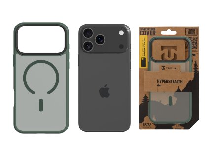 tactical magforce hyperstealth kryt pro iphone 17 pro max forest green 1 big ies14403480