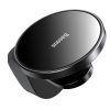 baseus big energy car mount wireless charger black