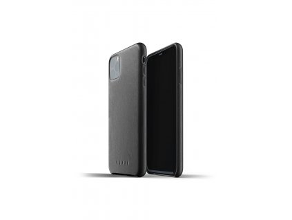 full leather case for iphone 11 max black packshot 01