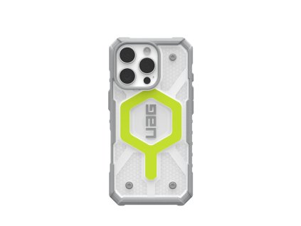 UAG Pathfinder Clear Magsafe, Active Neon - iPhone 16 Pro
