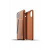 full leather wallet case for iphone 11 max tan packshot 02