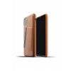 full leather wallet case for iphone 11 max tan packshot 01