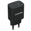 canyon cne cha20b02 vysokorychlostna univerzalna nabijacka do steny 1xusb c 20w pd cierna ien686759