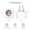 Meross Smart Plug Wi-Fi without energy mon. MSS210