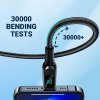 acefast c6 01 usbc to lightning charging data cable bending tests
