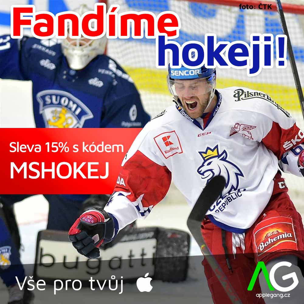Fandíme českému hokeji - Slevový kupón na 15%