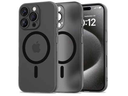 Pouzdro Tech-Protect MagSlim MagSafe pro Apple iPhone 16 Pro Max Matná/černá