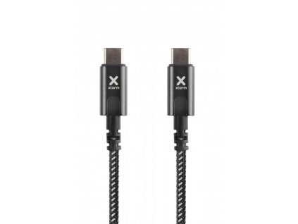 1004 xtorm cx2081 original ultra odolny datovy a nabijeci kabel usb c usb c 100w 2m cerny