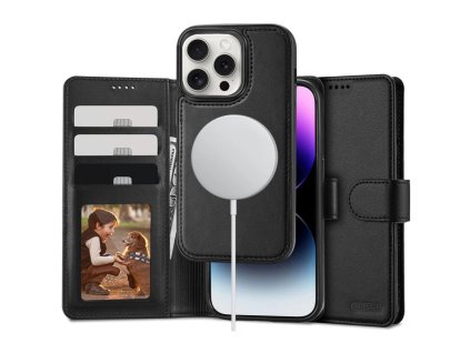 Peněženka Tech-Protect MagSafe pro Apple iPhone 16 Pro Černá