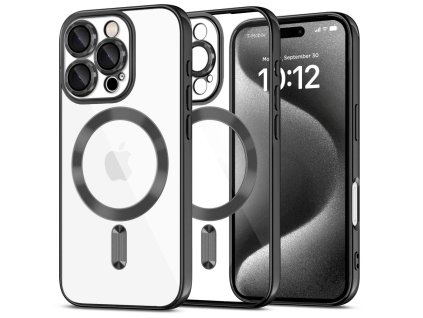 Pouzdro Tech-Protect MagFlex MagSafe pro Apple iPhone 16 Pro Lesklá Černá