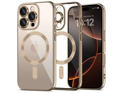 Tech-Protect MagFlex MagSafe pouzdro pro iPhone 16 Pro – Shiny Desert