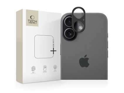 KRYT FOTOAPARÁTU TECH-PROTECT CAMALLOY FIT+ IPHONE 17 ČERNÝ