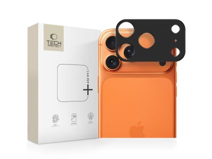 10147 5 kryt fotoaparatu tech protect camalloy fit iphone 17 pro cerny