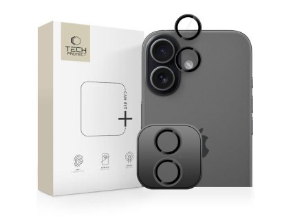 TECH-PROTECT KRYT KAMERY CAMRING FIT+ IPHONE 17 ČERNÝ