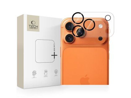 KRYT FOTOAPARÁTU TECH-PROTECT CAM FIT+ IPHONE 17 PRO ČIRÝ