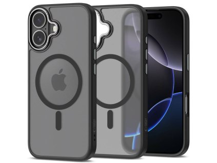 Pouzdro Tech-Protect MagEdge MagSafe pro iPhone 17 – matně černé/Gunmetal