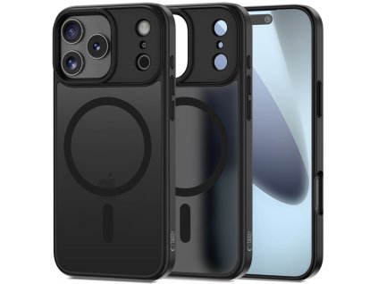 Pouzdro Tech-Protect Matt MagSafe pro iPhone 17 Pro Max – matné černé