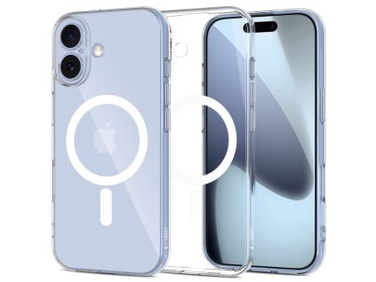 Pouzdro Tech-Protect FlexAir MagSafe pro iPhone 17 – průhledné