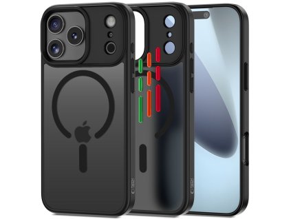 Pouzdro Tech-Protect MagMat XT 4-set MagSafe pro iPhone 17 Pro – matné černé