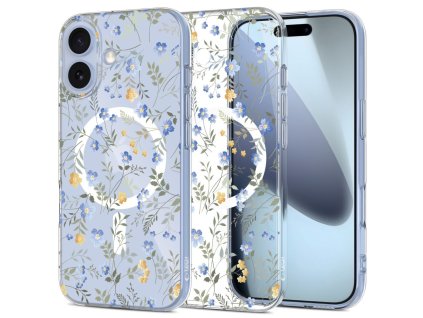 Pouzdro Tech-Protect FlexAir MagSafe pro iPhone 17 – Spring Flowers