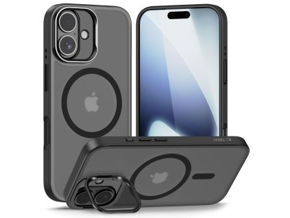 Pouzdro Tech-Protect MagStand MagSafe pro iPhone 17 – matné černé