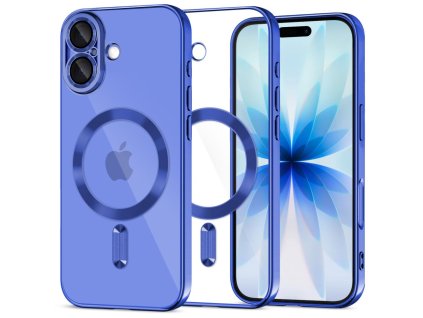 Pouzdro Tech-Protect MagFlex MagSafe pro iPhone 17 – Shiny Mist Blue