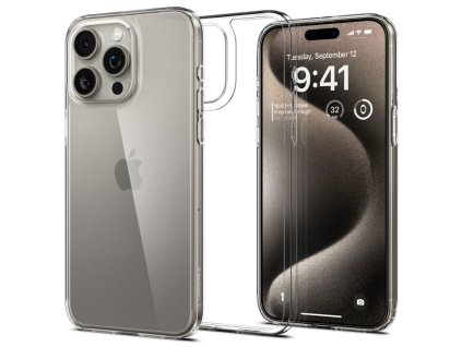 Hybridní pouzdro Spigen Airskin pro iPhone 15 Pro Max – čiré