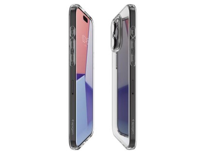 Pouzdro Spigen Crystal Flex pro iPhone 15 Pro – čiré