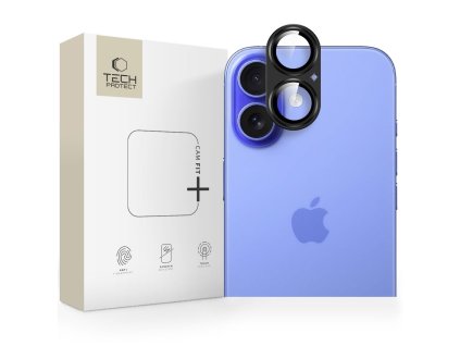 Ochrana fotoaparátu Tech-Protect CamFull Fit+ pro iPhone 17 – Black