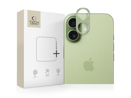 Ochrana fotoaparátu Tech-Protect CamAlloy Fit+ pro iPhone 17 – Sage