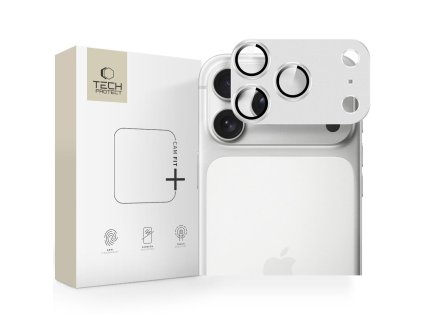 Ochrana fotoaparátu Tech-Protect CamFull Fit+ pro iPhone 17 Pro Max – Silver