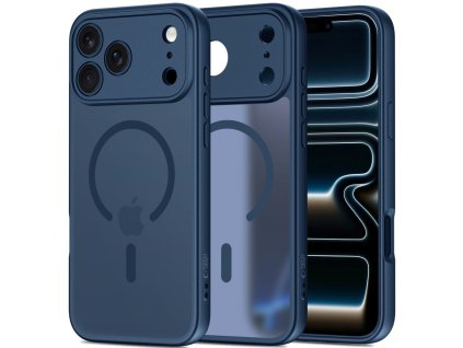 Pouzdro Tech-Protect BasicMag MagSafe pro iPhone 17 Pro – Deep Blue